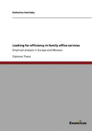 Looking for efficiency in family office services