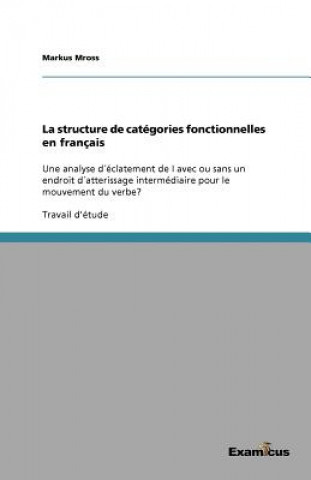 structure de categories fonctionnelles en francais