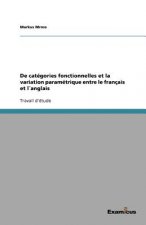 De categories fonctionnelles et la variation parametrique entre le francais et langlais