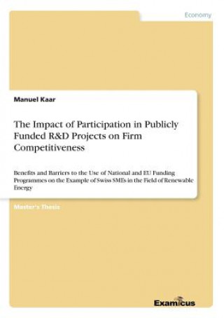 Impact of Participation in Publicly Funded R&D Projects on Firm Competitiveness
