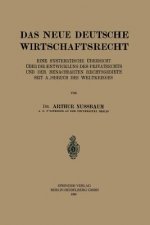 Das Neue Deutsche Wirtschaftsrecht