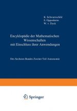 Encyklopadie Der Mathematischen Wissenschaften Mit Einschluss Ihrer Anwendungen