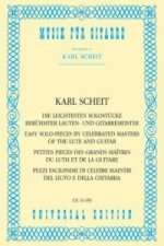 Die leichtesten Solostücke berühmter Lauten- und Gitarrenmeister