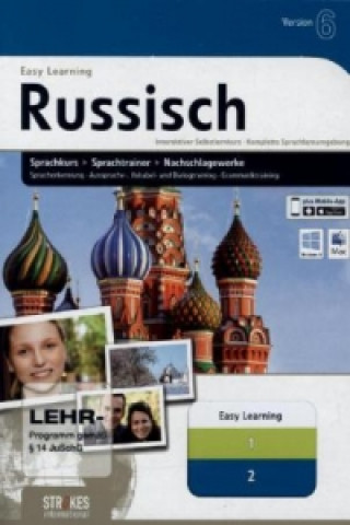 Strokes Russisch 1 + 2, Version 6, DVD-ROM