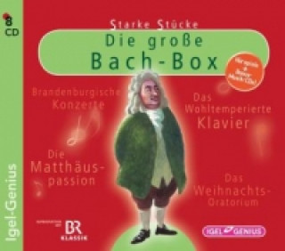 Starke Stücke. Die große Bach-Box, 8 Audio-CDs