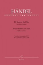 Elf Sonaten für Flöte und Basso continuo. Eleven Sonatas for Flute and Figured Bass, 2 Hefte
