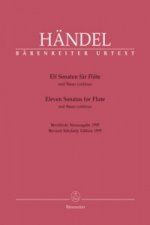 Elf Sonaten für Flöte und Basso continuo. Eleven Sonatas for Flute and Figured Bass, 2 Hefte