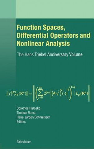Function Spaces, Differential Operators and Nonlinear Analysis