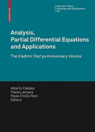 Analysis, Partial Differential Equations and Applications