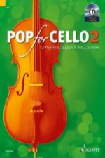 Pop For Cello, für 1-2 Violoncelli, m. Audio-CD. Vol.2