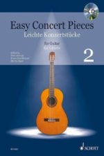 Easy Concert Pieces, für Gitarre, m. Audio-CD. Bd.2