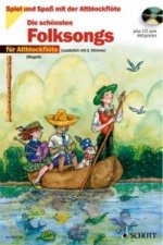 Die schönsten Folksongs für 1-2 Altblockflöten, m. Audio-CD