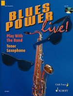 Blues Power live!, Tenor-Saxophon, m. Audio-CD