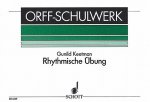 Rhythmische Übung, für Orff-Instrumente, Spielpartitur