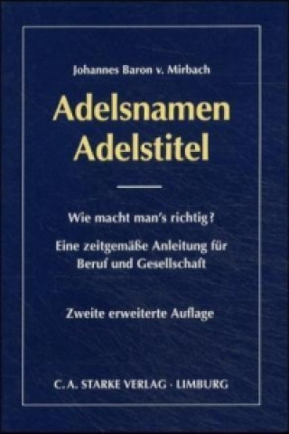 Adelsnamen, Adelstitel