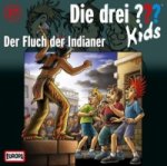 Die drei ???-Kids - Der Fluch der Indianer, Audio-CD