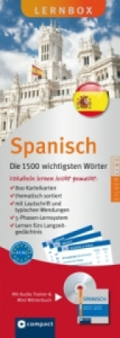 Spanisch - Die 1500 wichtigsten Wörter, Lernbox