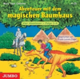 Abenteuer mit dem magischen Baumhaus, 4 Audio-CDs