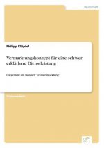 Vermarktungskonzept fur eine schwer erklarbare Dienstleistung