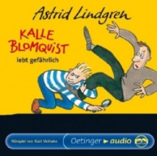 Kalle Blomquist 2. Kalle Blomquist lebt gefährlich, 1 Audio-CD