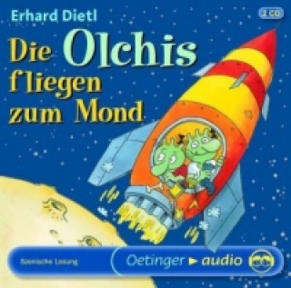 Die Olchis fliegen zum Mond, 2 Audio-CDs