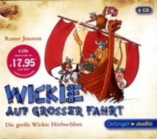 Wickie auf großer Fahrt - Die große Wickie-Hörbuchbox, 6 Audio-CDs