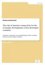 role of internet connectivity for the economic development of less developed countries
