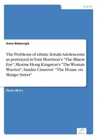 Problems of ethnic female Adolescents as portrayed in Toni Morrison's The Bluest Eye, Maxine Hong Kingston's The Woman Warrior, Sandra Cisneros' The H