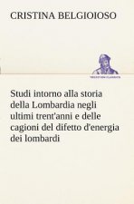 Studi intorno alla storia della Lombardia Full title