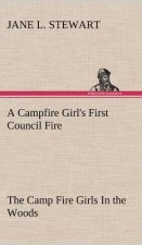 Campfire Girl's First Council Fire The Camp Fire Girls In the Woods