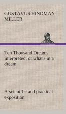 Ten Thousand Dreams Interpreted, or what's in a dream