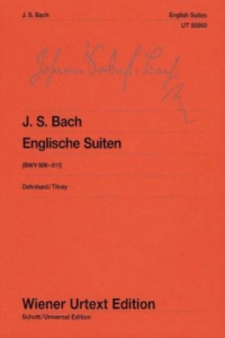 Englische Suiten BWV 806-811, Klavier