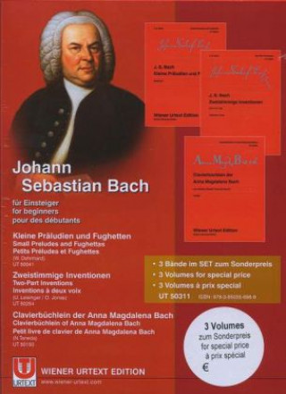 Johann Sebastian Bach, Klavier, 3 Bde.