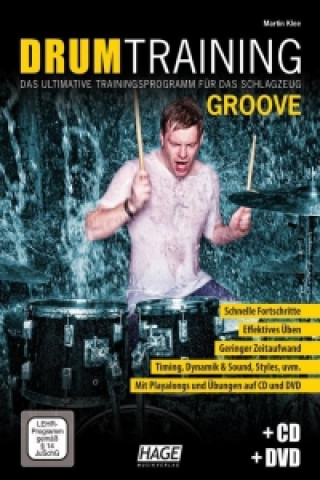 Drum Training Groove + CD + DVD