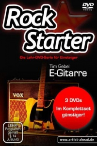 Rockstarter, E-Gitarre. Vol.1-3, DVD-Video