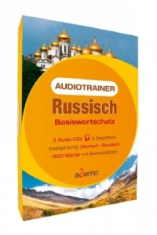 Audiotrainer Basiswortschatz Russisch, m. 2 Audio-CD, m. 1 Buch, 1 Audio-CD