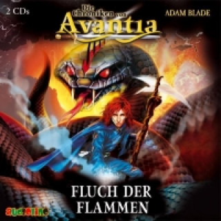 Die Chroniken von Avantia: Fluch der Flammen, 2 Audio-CDs