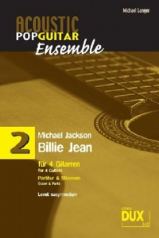 Billie Jean, für 4 Gitarren - Partitur & Stimmen