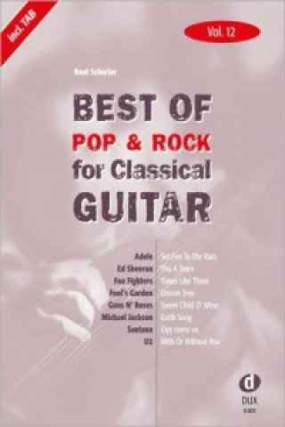 Best of Pop  & Rock for Classical Guitar Vol. 12. Vol.12