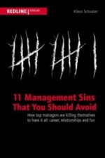 11 Management Sins That You Should Avoid. 11 Managementsünden, die Sie vermeiden sollten, englische Ausgabe