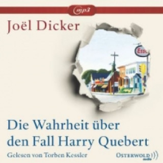 Die Wahrheit über den Fall Harry Quebert, 3 Audio-CD, 3 MP3