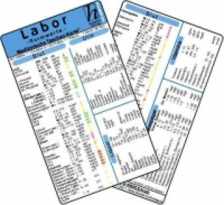 Labor Normwerte - Medizinische Taschen-Karte