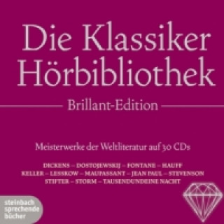 Klassiker Hörbibliothek, 30 Audio-CDs (Brillant-Edition)