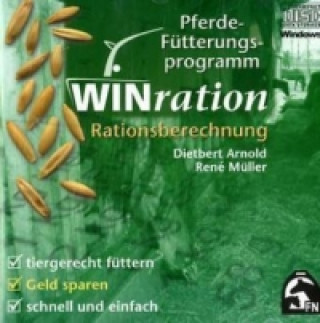 WINration, Pferdefütterungsprogramm, 1 CD-ROM