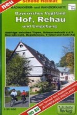 Doktor Barthel Karte Bayerisches Vogtland, Hof, Rehau und Umgebung