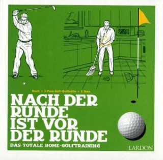 Nach der Runde ist vor der Runde, Buch + 3 Golfbälle + 3 Tees