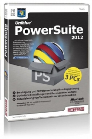 Uniblue PowerSuite 2012, CD-ROM