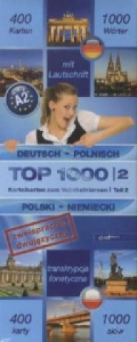 Top 1000 Polnisch Niveau A2, Karteikarten m. Lernbox. Tl.2