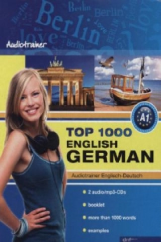Audiotrainer TOP 1000 Englisch, m. 2 Audio-CD, m. 1 Buch, 1 Audio-CD