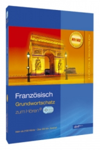 Audiotrainer Grundwortschatz Französisch, m. 4 Audio-CD, m. 1 Buch, 1 Audio-CD